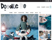 Tablet Screenshot of ilovedoodledo.com